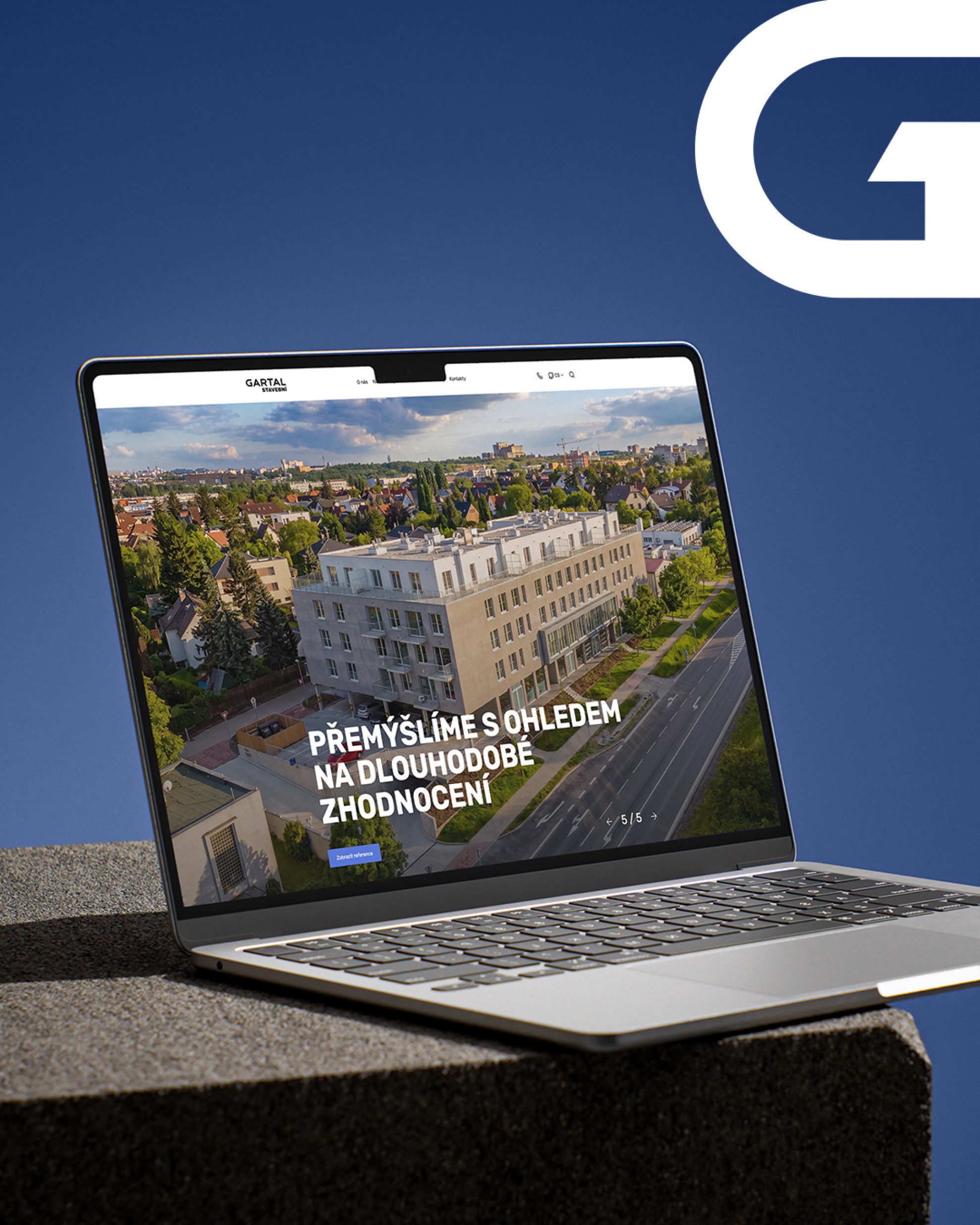 GARTAL Stavební má nový web