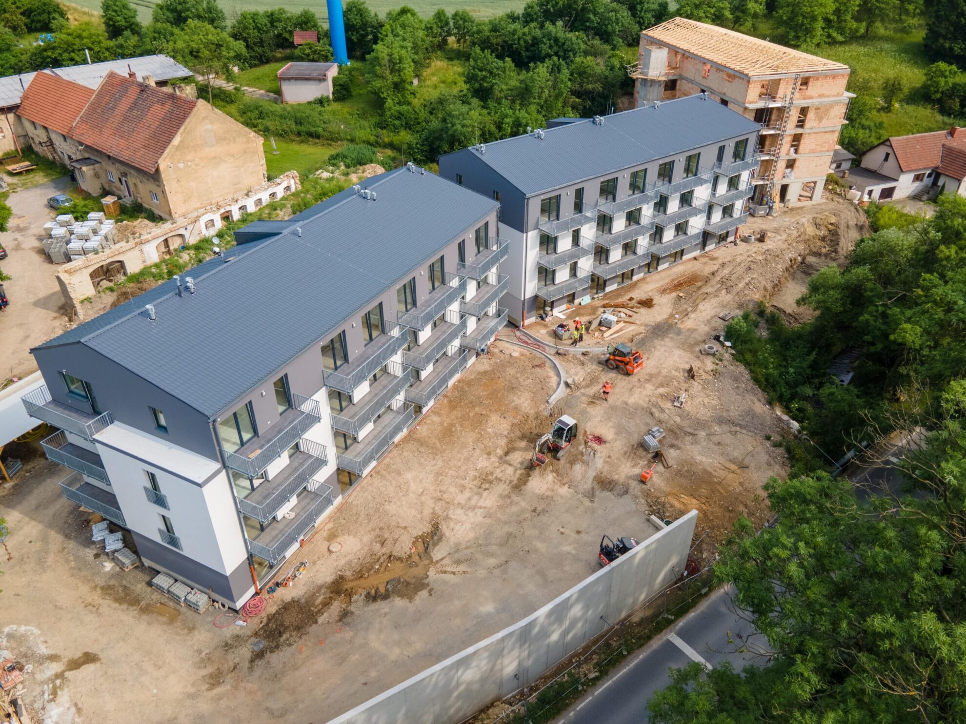 1. etapa Tuchoměřických zahrad je dokončena