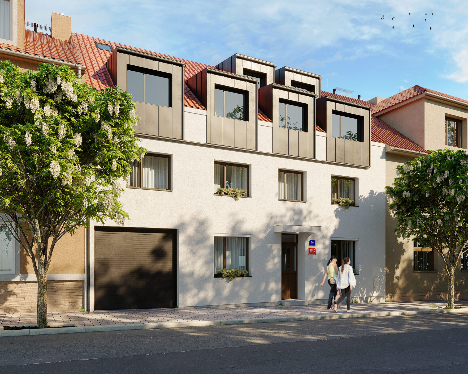 Výstavba projektu Viladům Hloubětín zahájena