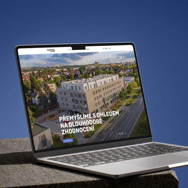 GARTAL Stavební má nový web